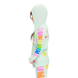 Crayon Doodles Zip Hoodie - Denny's