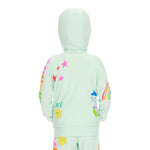 Crayon Doodles Zip Hoodie - Denny's