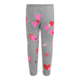 All Over Hearts Knit Jogger - Denny's
