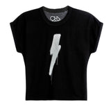 Drippy Bolt Boxy Tee - Denny's