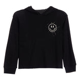 Splatter Smiley Face Hoodie - Denny's