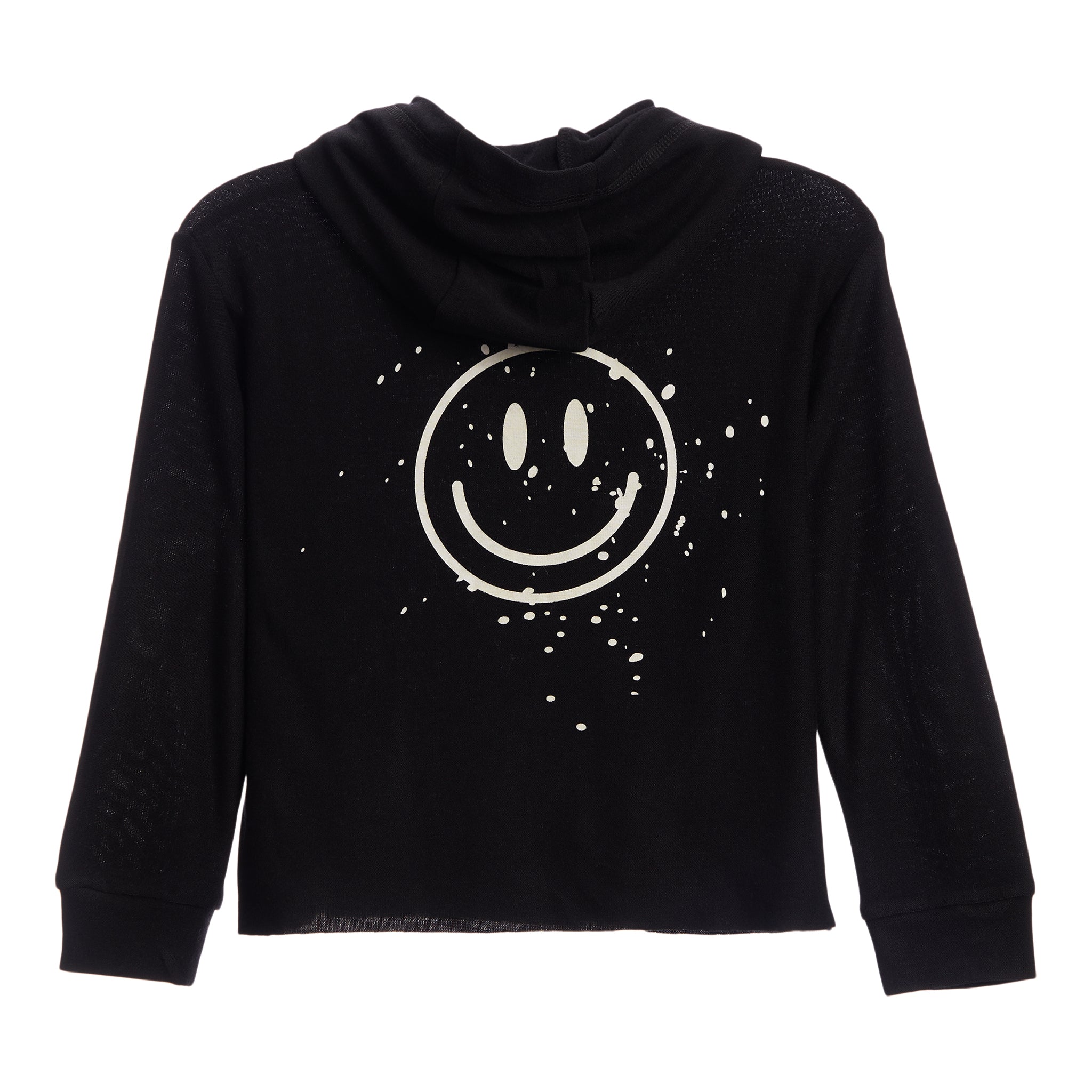 Splatter Smiley Face Hoodie - Denny's
