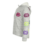Wild Lips French Terry Hoodie - Denny's