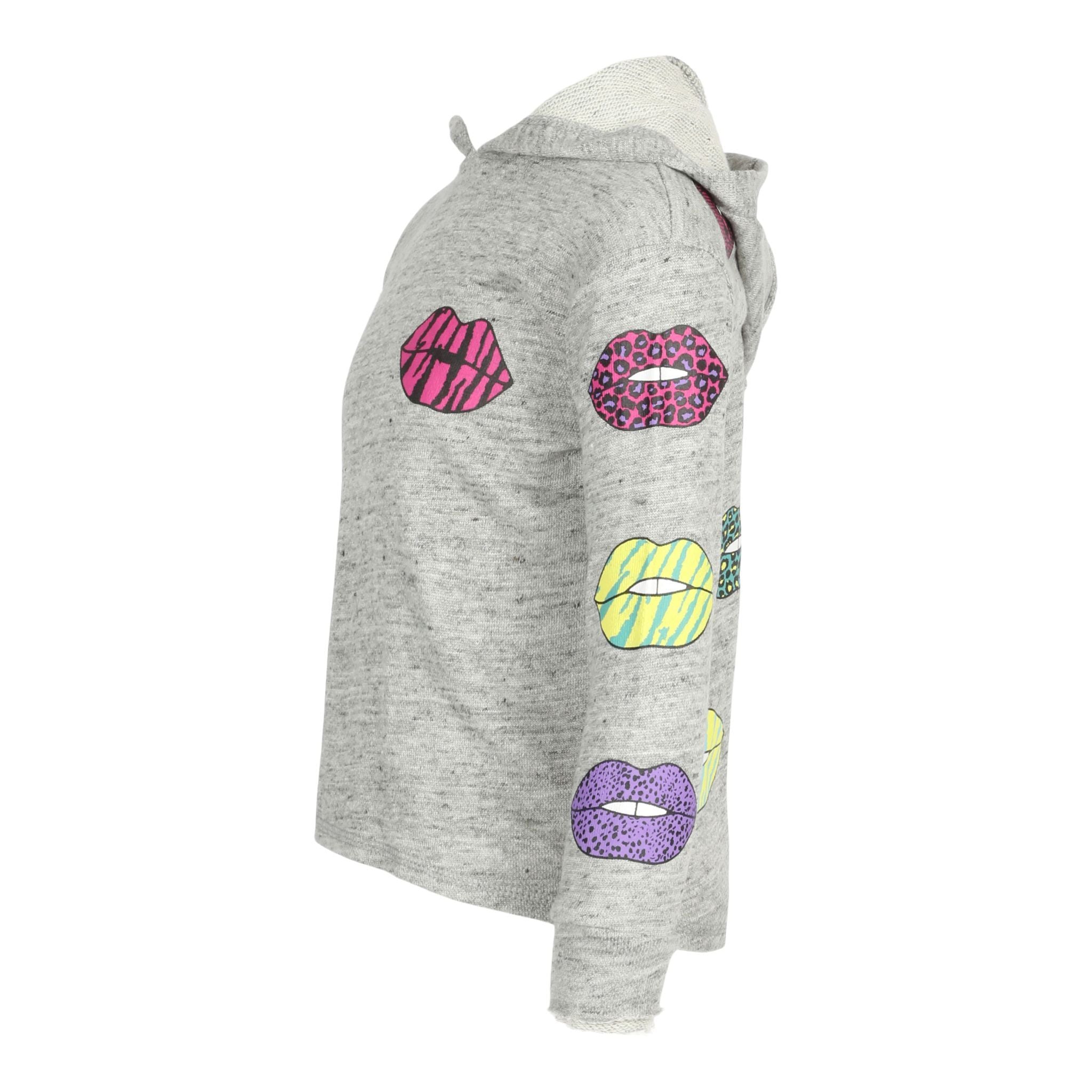 Wild Lips French Terry Hoodie - Denny's