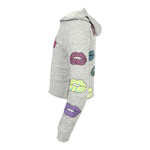 Wild Lips French Terry Hoodie - Denny's