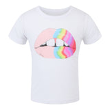 Ombre Lip Tee - Denny's