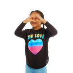 Long Sleeve w One Love Hrt - Denny's