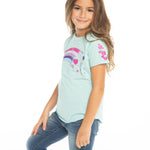 Short Sleeve Tee with Rainbow Hearts - Denny's