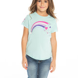 Short Sleeve Tee with Rainbow Hearts - Denny's