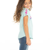 Short Sleeve Tee with Rainbow Hearts - Denny's