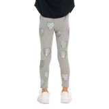 Drippy Heart Knit Legging - Denny's