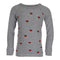 Love Knit Pull Over with Red Lips All Over - Denny's
