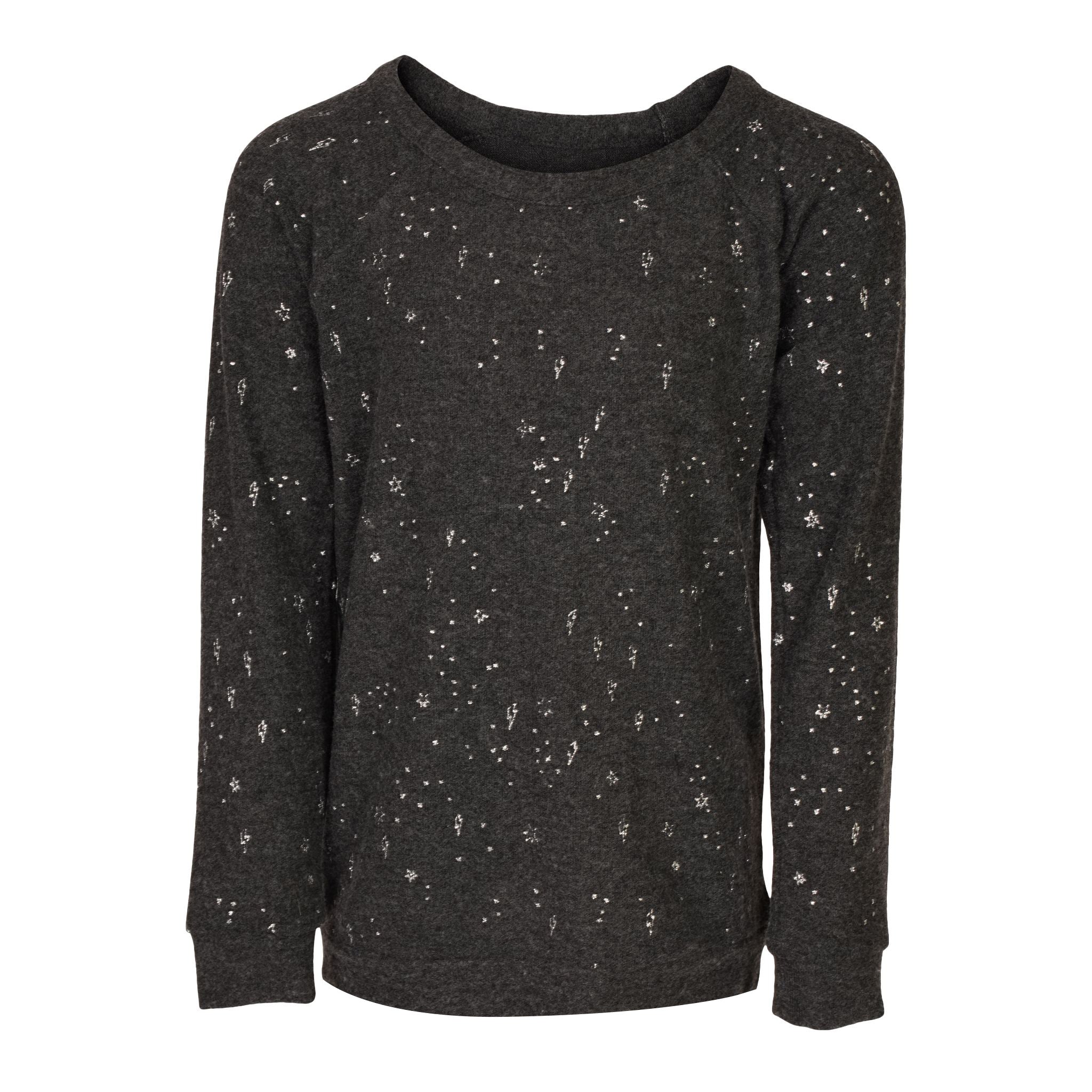 Allover Stars And Bolts Long Sleeve Top - Denny's