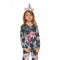 Tie Dye Pink Unicorn Knit Raglan - Denny's