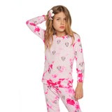 All Over Mini Mouse Tie Dye Knit Raglan - Denny's