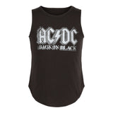 Back In Black ACDC Tank - Denny's