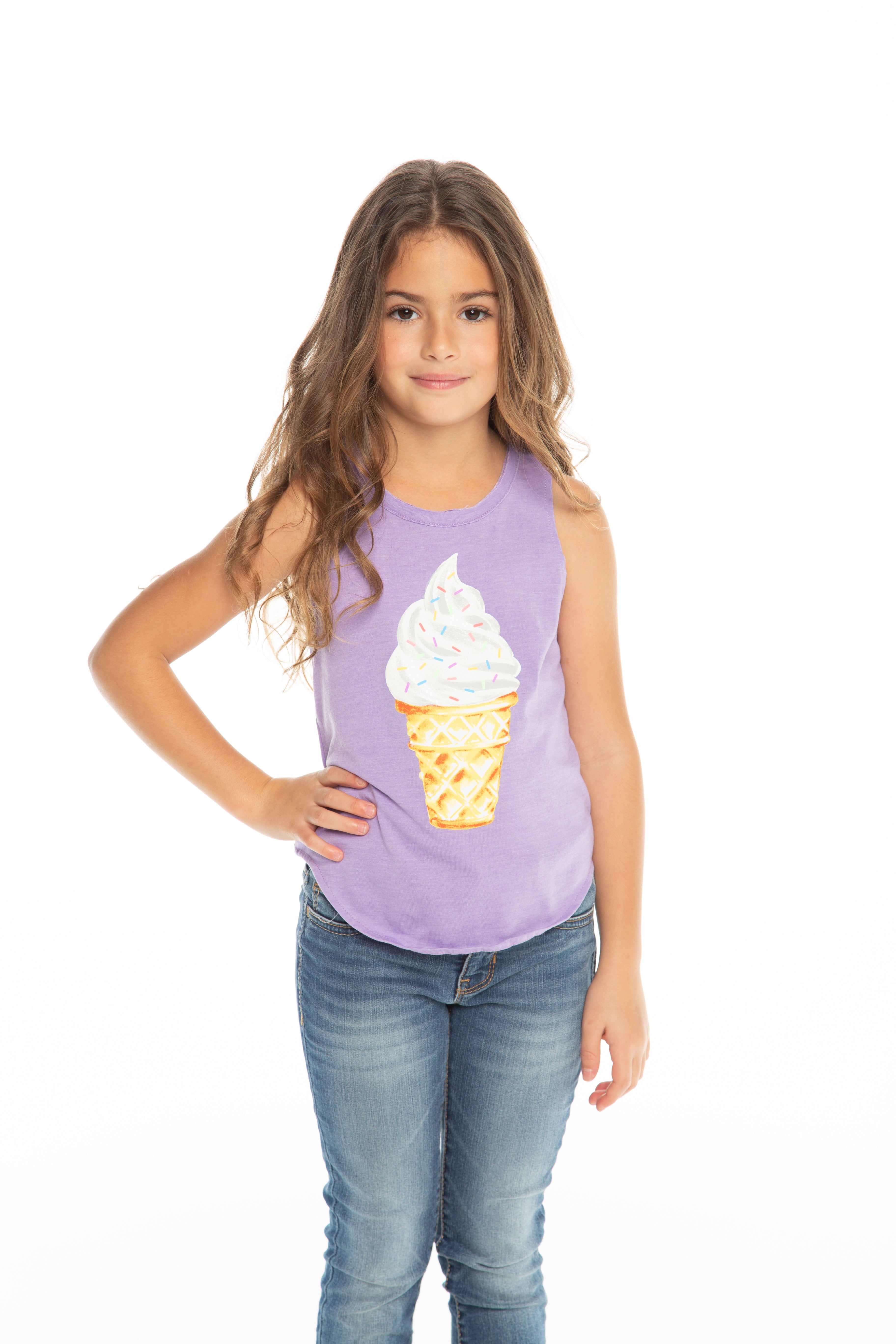 Genie Tank Sprinkles Ice Cream - Denny's
