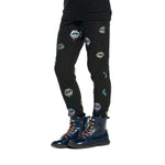 Allover Silver Kisses Jogger - Denny's