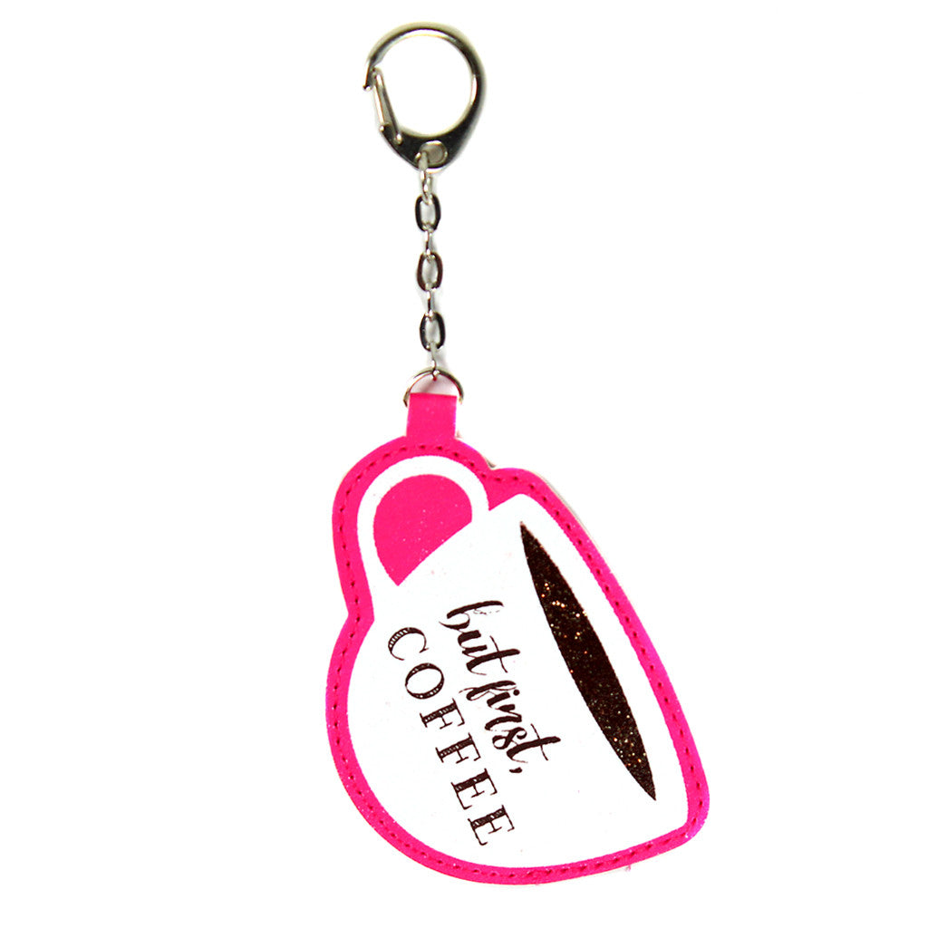 But First Coffee Key Charm - Denny's