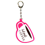 But First Coffee Key Charm - Denny's