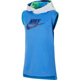 Mesh Sleeveless Hooded Top - Denny's