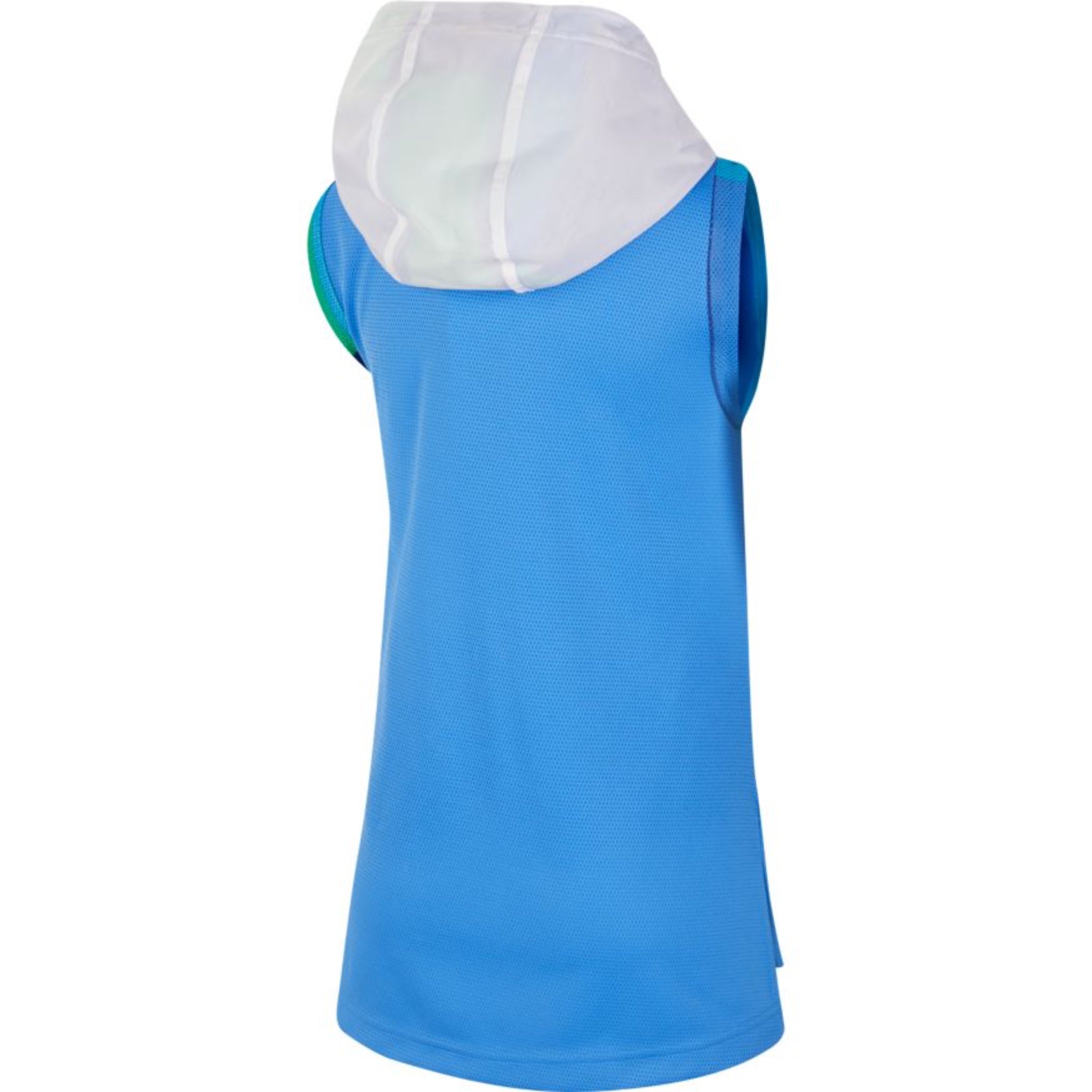 Mesh Sleeveless Hooded Top - Denny's