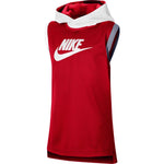 Mesh Hooded Sleeveless Top - Denny's