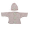 Pearl Flowers Chenile Sweater with Hat - Denny's