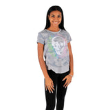 Radiant Skull Camo Short Sleeve Crew - Denny's