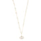 Evil Eye On Paper Clip Chain Necklace - Denny's