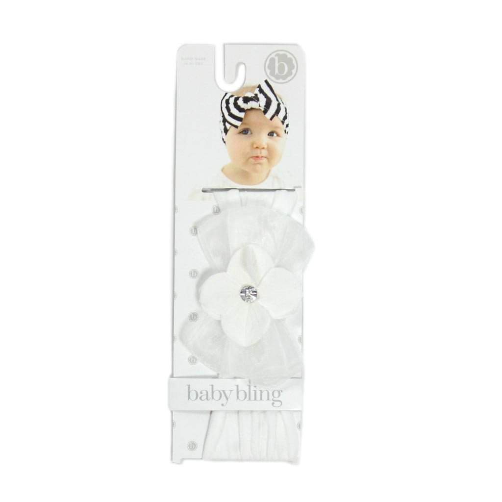 White Flower Headband - Denny's