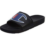 Adult IPO Black Champion Slide - Denny's
