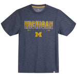 Michigan Heather Blend Tee - Denny's