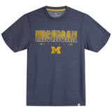 Michigan Heather Blend Tee - Denny's