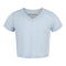 Courage Crop V-neck Tee - Denny's