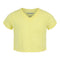 Courage Crop V-neck Tee - Denny's