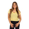 Courage Crop V-neck Tee - Denny's