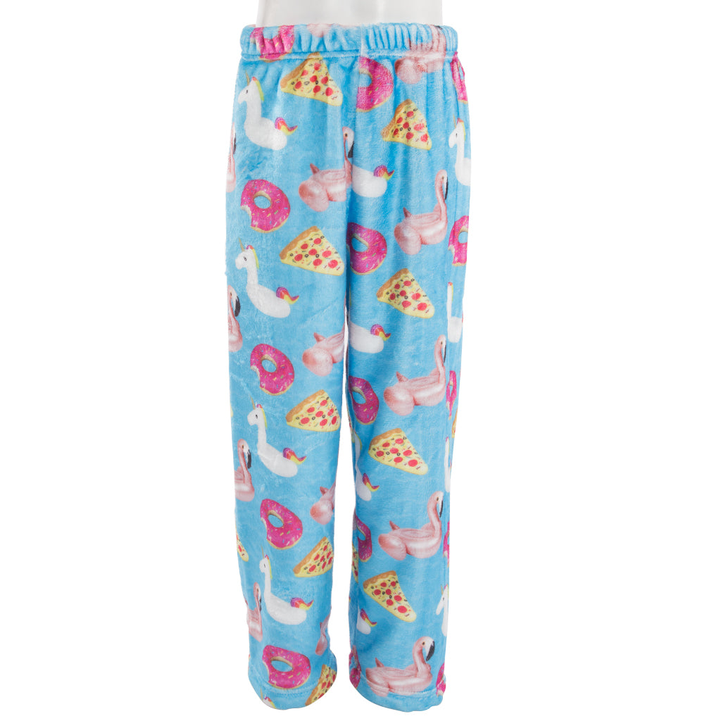 Flamingo Unicorn Floats Plush Pant - Denny's