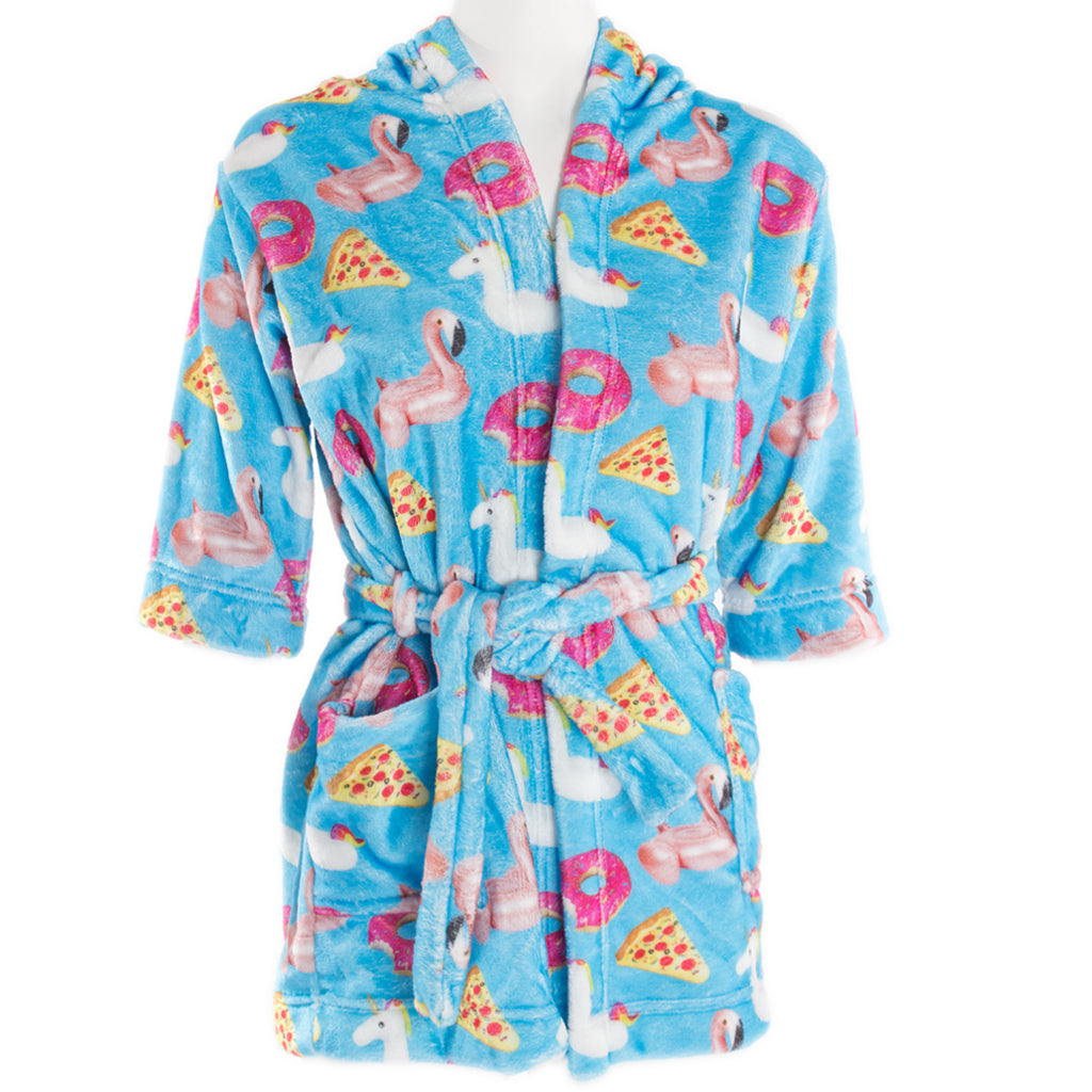 Flamingo Unicorn Plush Robe - Denny's
