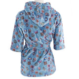 Denim Patch Plush Robe - Denny's