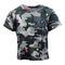 Short Sleeve Tee w Neon Stars - Denny's