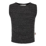 Uneven Hem Crop Tank - Denny's