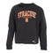 Cropped Syacruse Crew Sweatshirt with Cuts - Denny's