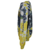 Yellow And Navy Tie Dye Sweatshirt - Denny's