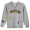Stars And Bolts Michigan Zip Hoodie - Denny's