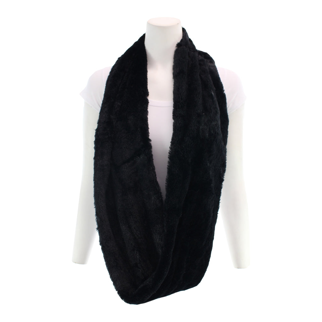 Fur Infinity Fur Scarf Solid - Denny's