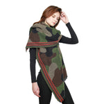 Camo Oversized Scarf - Denny's