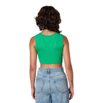 Crop Vneck Tank - Denny's