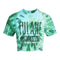 Tie Dye Tulane Cut Tee - Denny's