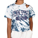 Penn State Navy Tie Dye Short Sleeve Tee - Denny's